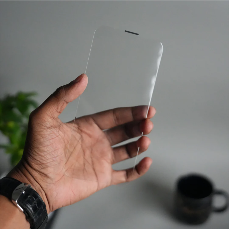 iPhone 17 Series HD Clear Borderless Tempered Glass