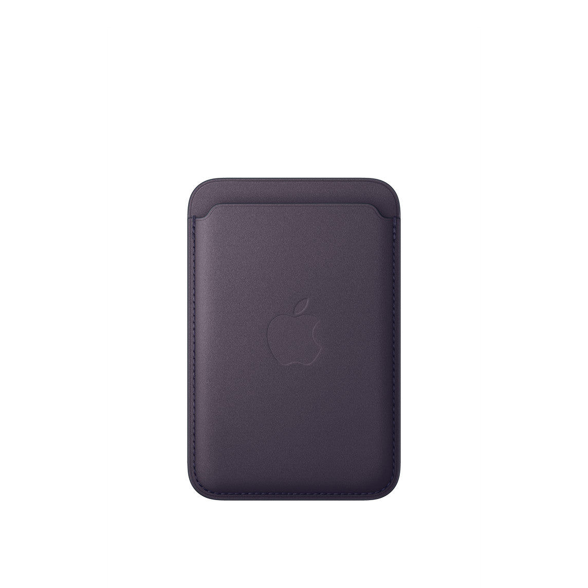 Apple Leather Wallet with MagSafe (for iPhone)-Midnight Purple